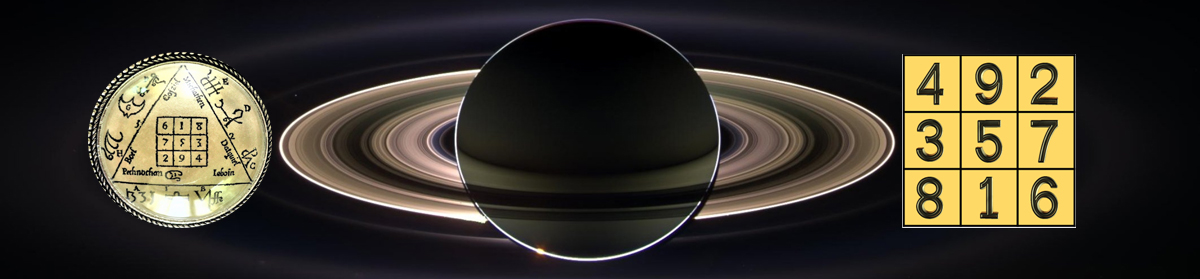 Carrés magiques : <br>Le carré de Saturne